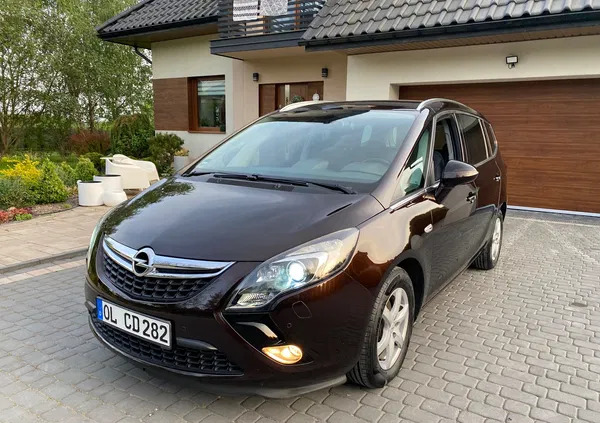 samochody osobowe Opel Zafira cena 37900 przebieg: 203000, rok produkcji 2012 z Kielce